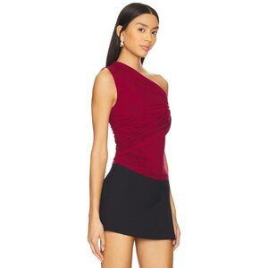 Superdown Alessia Top in Oxblood Small New With Tags Womens
